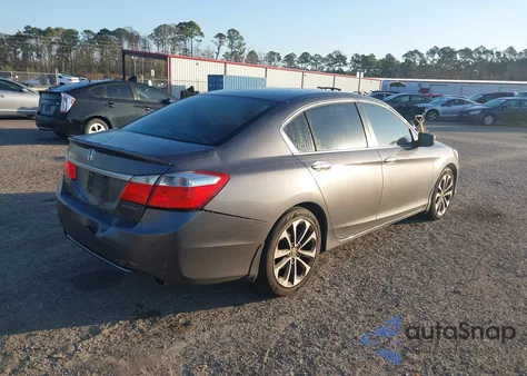 2015 Honda Accord Sport from USA, damaged, VIN 1HGCR2F54FA065410